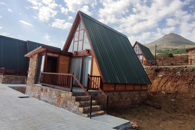 . Turizm Tesisi tarzı Stella 82 evimiz Sivas, 'de inşa edildi.