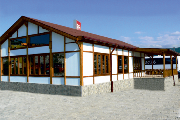 . Restaurant tarzı Cafe Restaurant evimiz Rize, 'de inşa edildi.